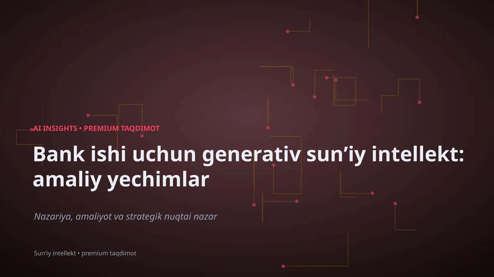 AI INSIGHTS • PREMIUM TAQDIMOT 1