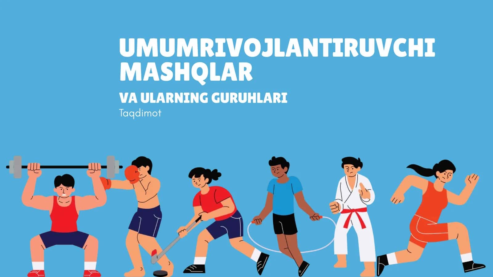 umum ruvojlantiruvchi mashqlar 1