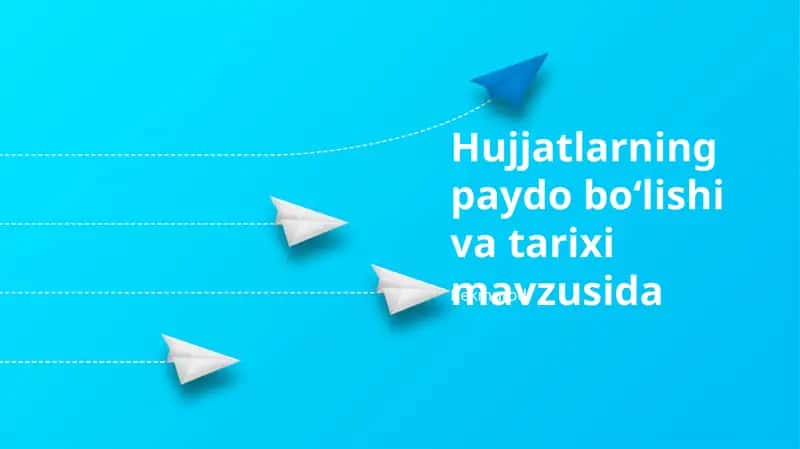 Hužjatlar tarixiy konteksti: Raqamli davr oldidan Misrda papirus, Rim imperiyasida pergament va Gutenberg tomonidan 1440-yilda ixtiro qilingan bosma pressa hujjatlarni ommaviy ishlab chiqarishga olib keldi 1