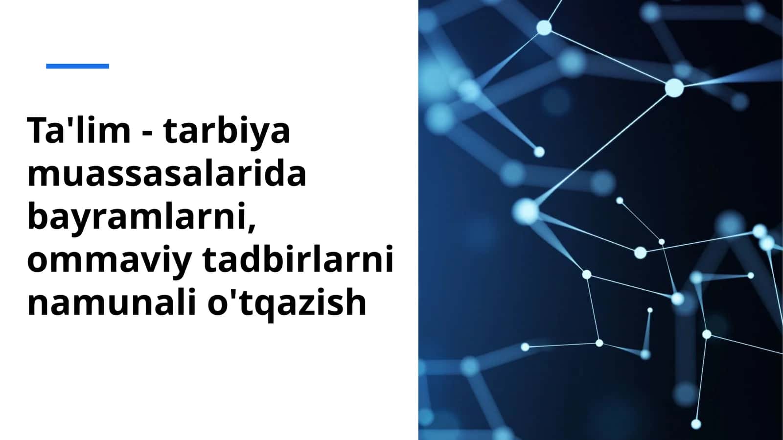 Muassasa bayram tadbirlari 1