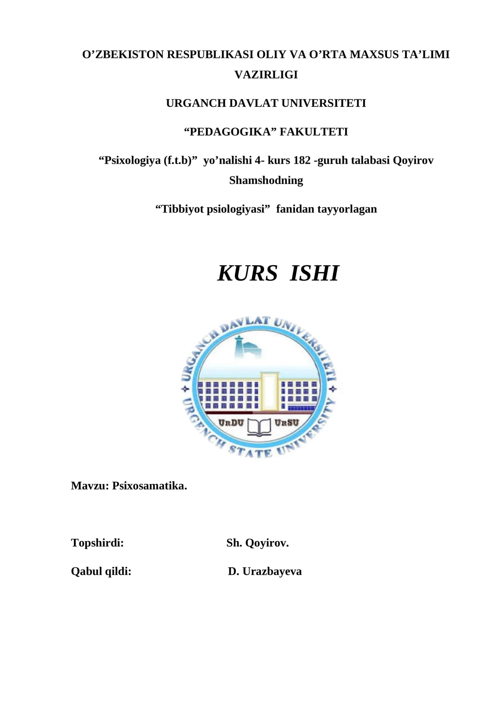 Psixosamatika 1