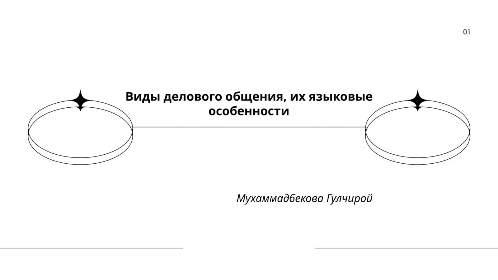Виды делового общения, их языковые особенности 1