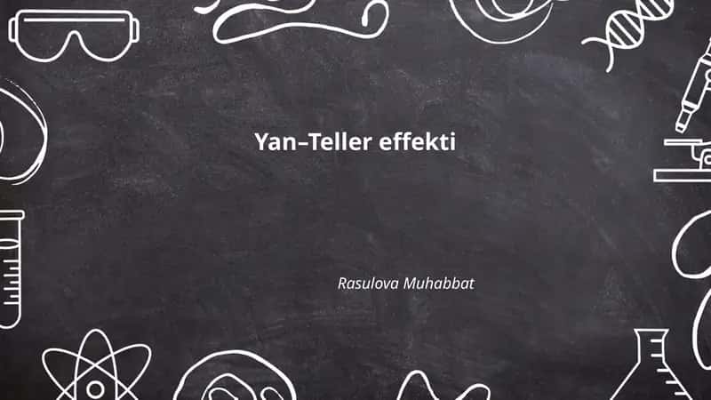 Yan–Teller effekti 1