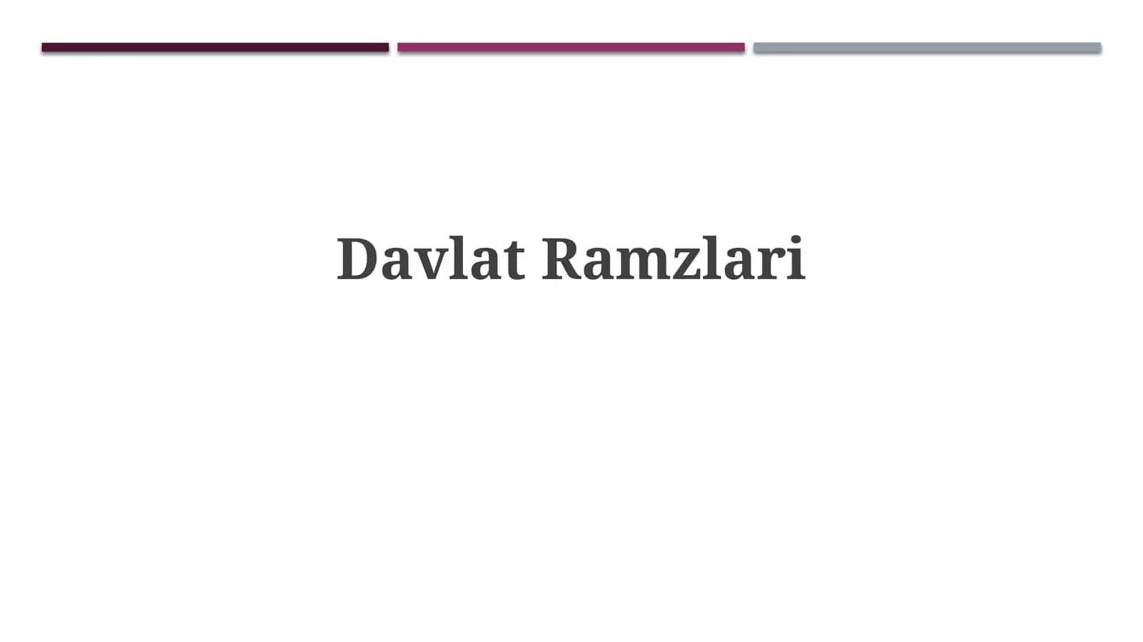 Davlat ramzlari 1