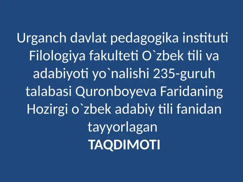 Havola bo`lakli ergashgan qo`shma gaplar. Shartlanganlik munosabatli ergashgan qo`shma gaplar 1