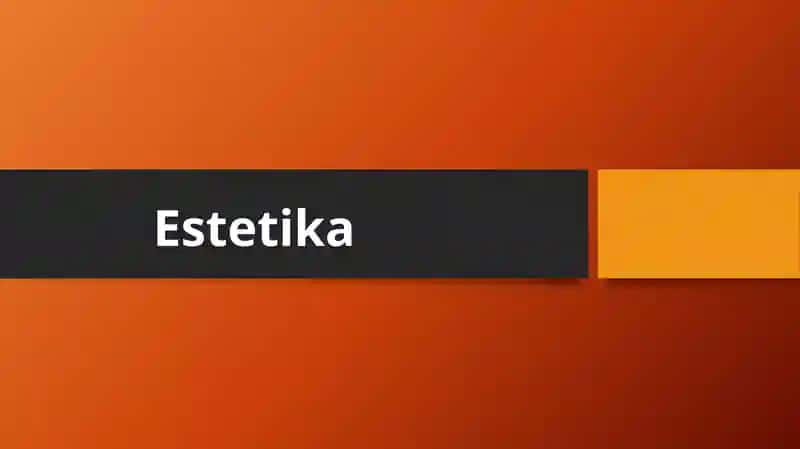 Estetika