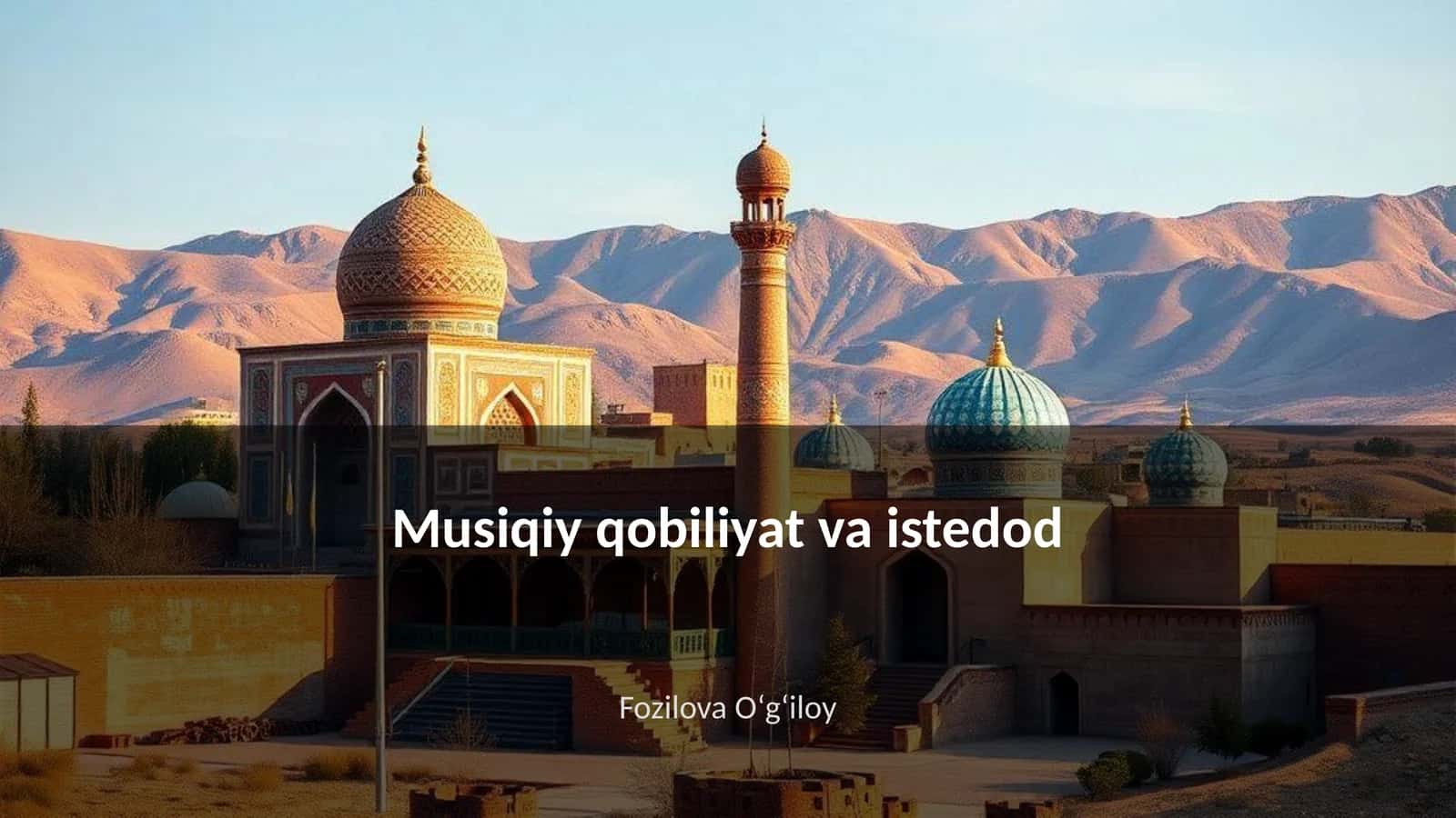 Musiqiy qobiliyat va istedod 1