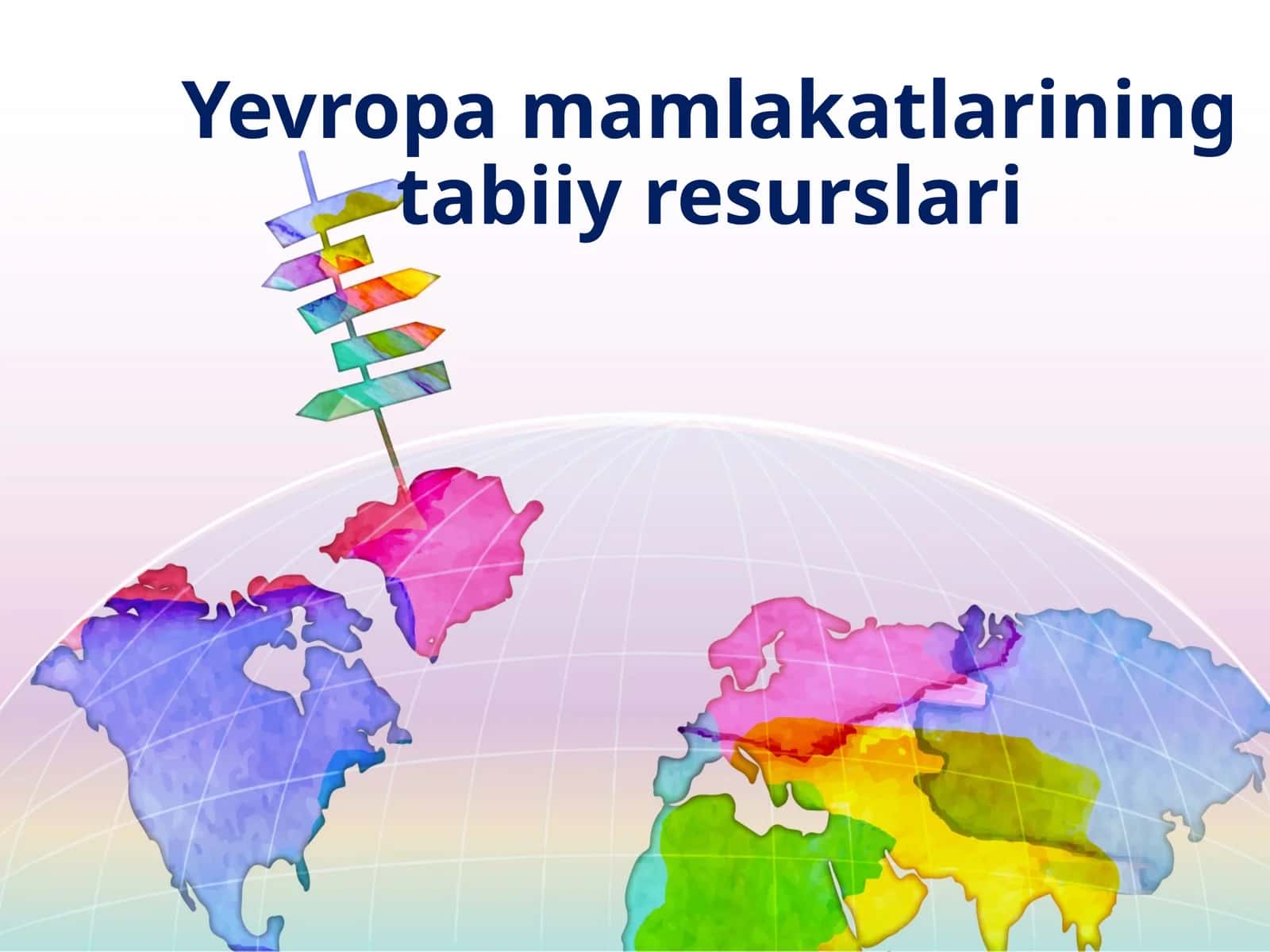 Yevropa mamlakatlarining tabiiy resurslari 1