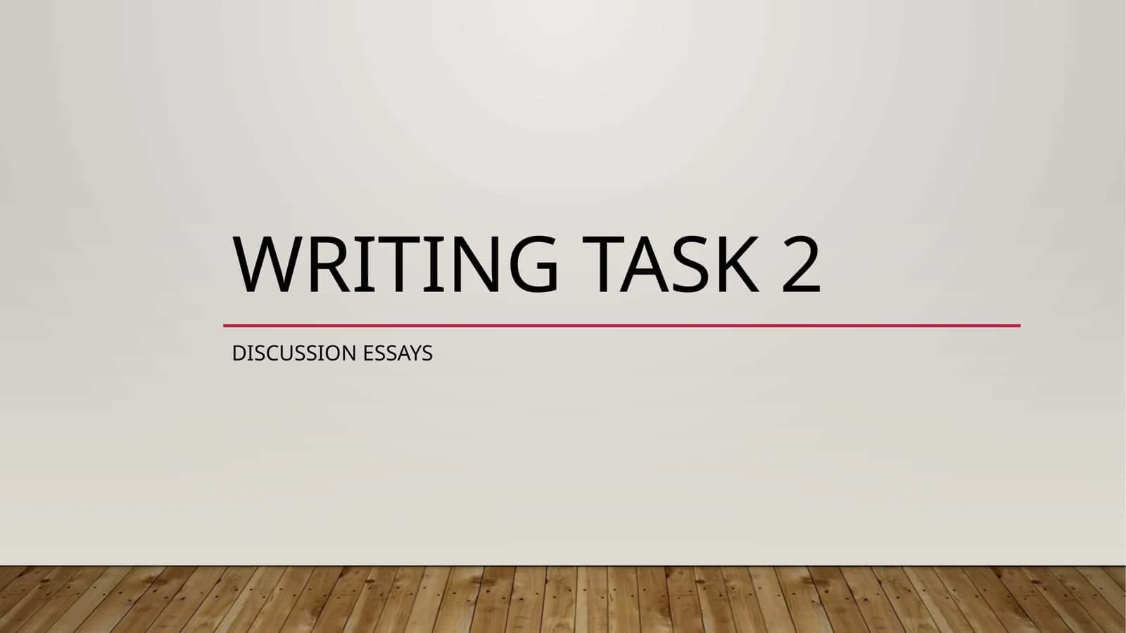 Writing task 2 1