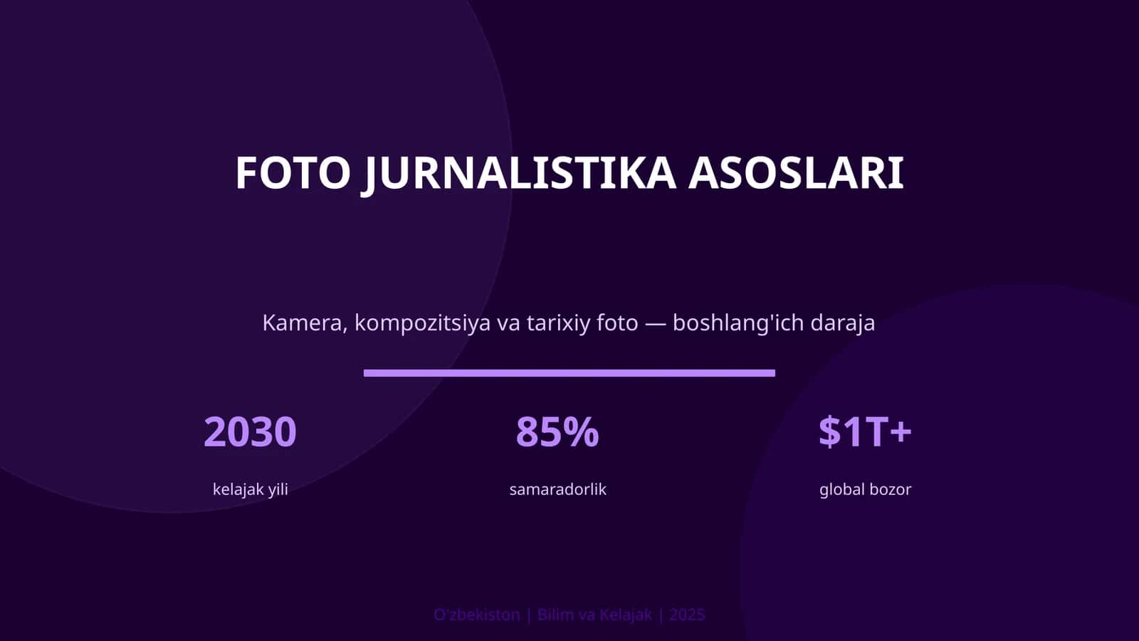 FOTO JURNALISTIKA ASOSLARI 1