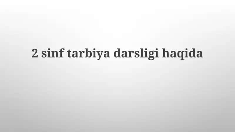 2sinftarbiyadarsligihaqida 1
