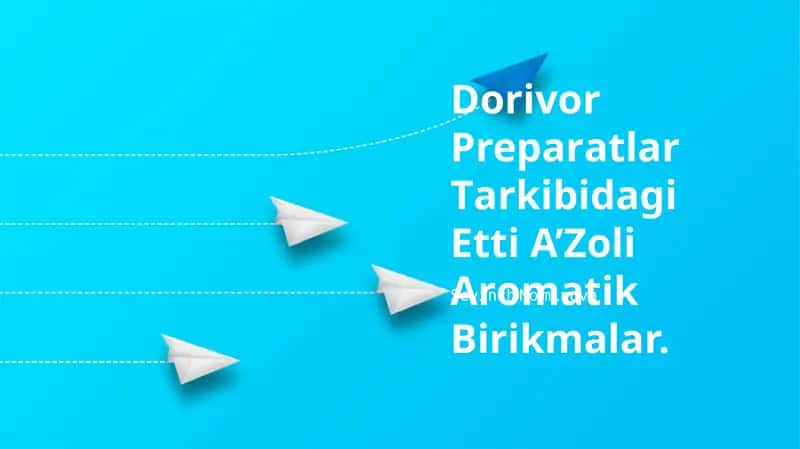 Dorivor Preparatlar 1