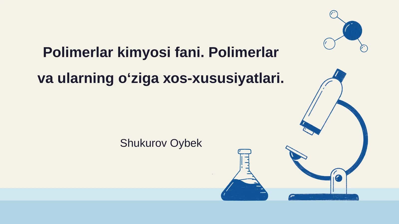 Polimerlar kimyosi fаni 1