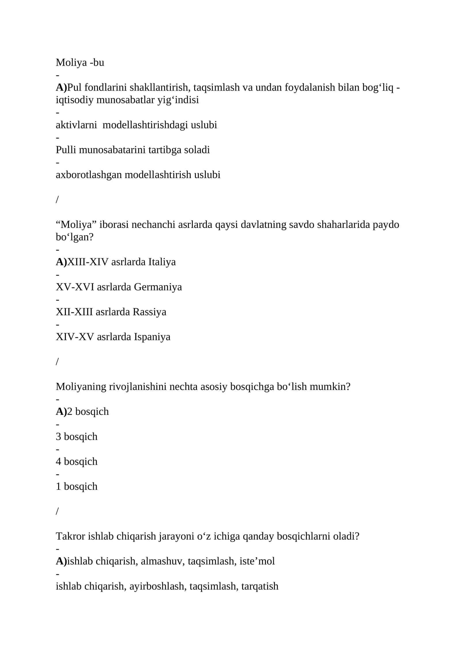 Moliya 1