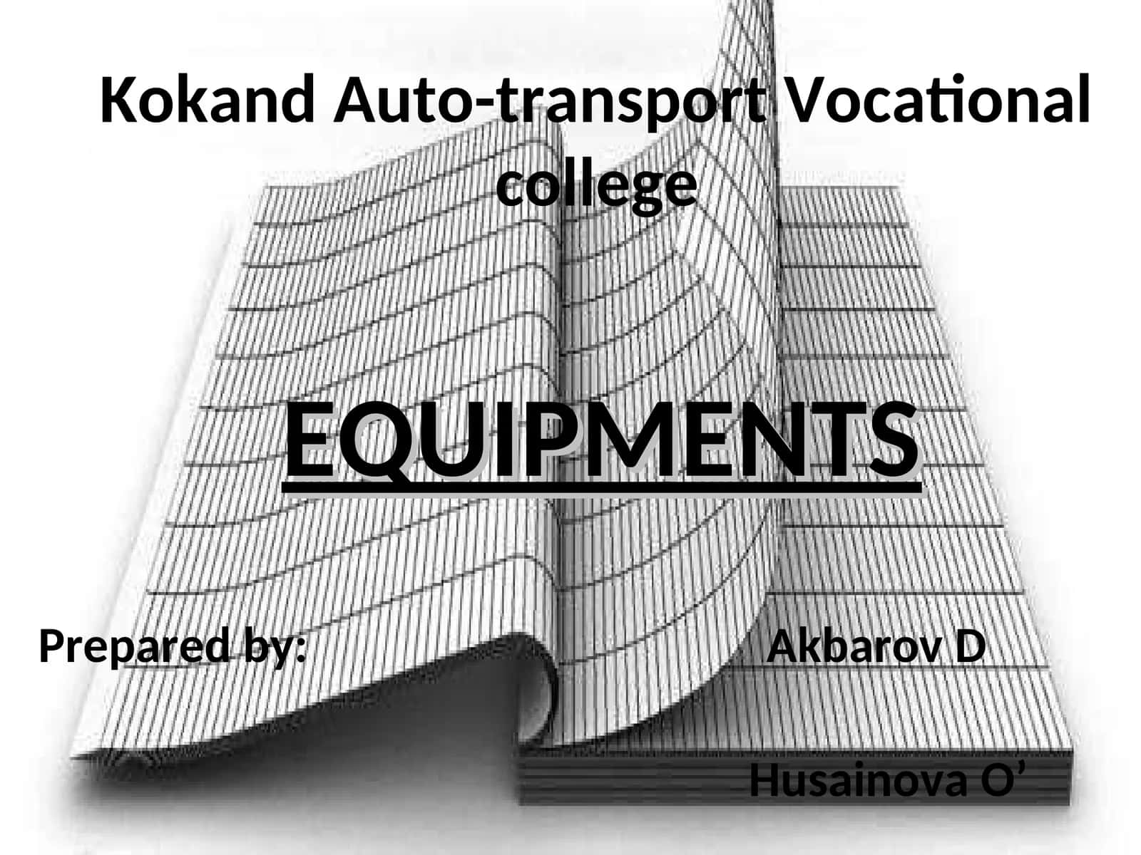EQUIPMENTS 1