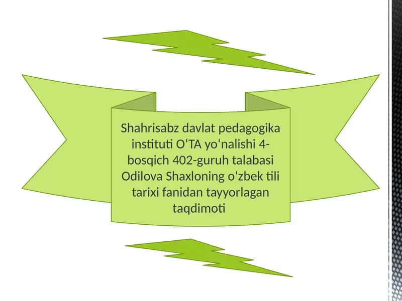 Turk tilida leksikologiyasi 1