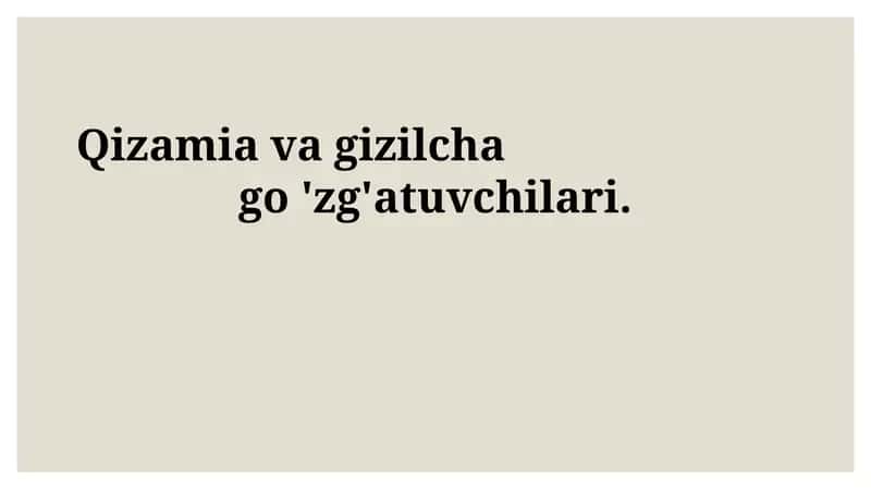Qizamiq va qizilcha 1