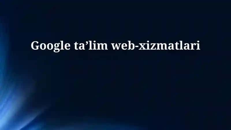 Google Workspace for Education