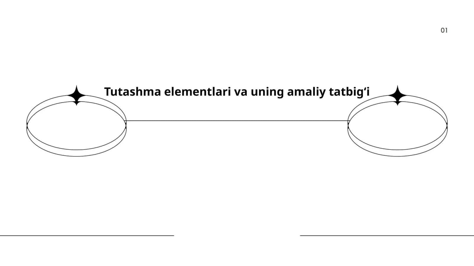 Tutashma elementlari va uning amaliy tatbigʻi 1