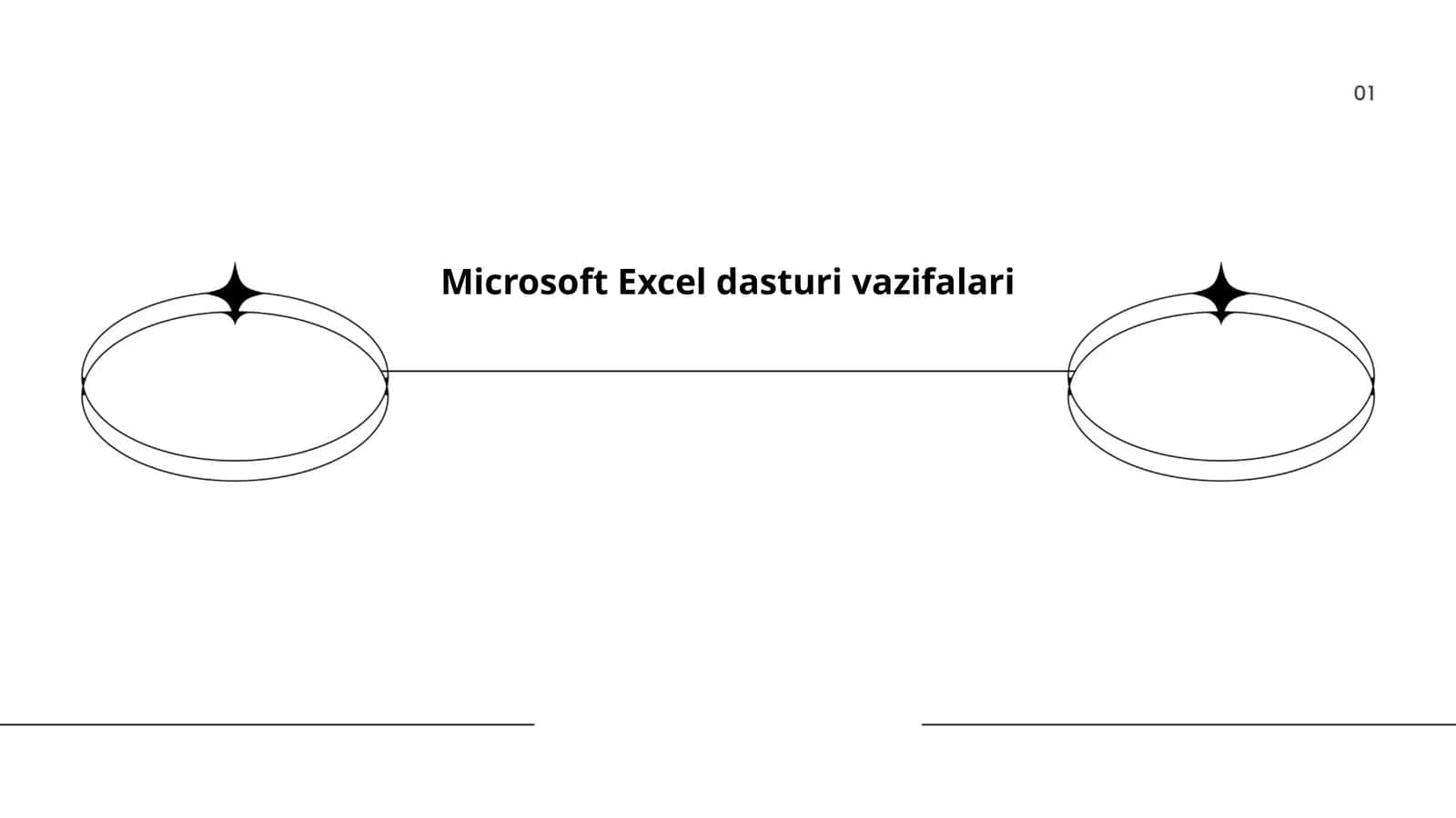 Microsoft Excel dasturi vazifalari 1