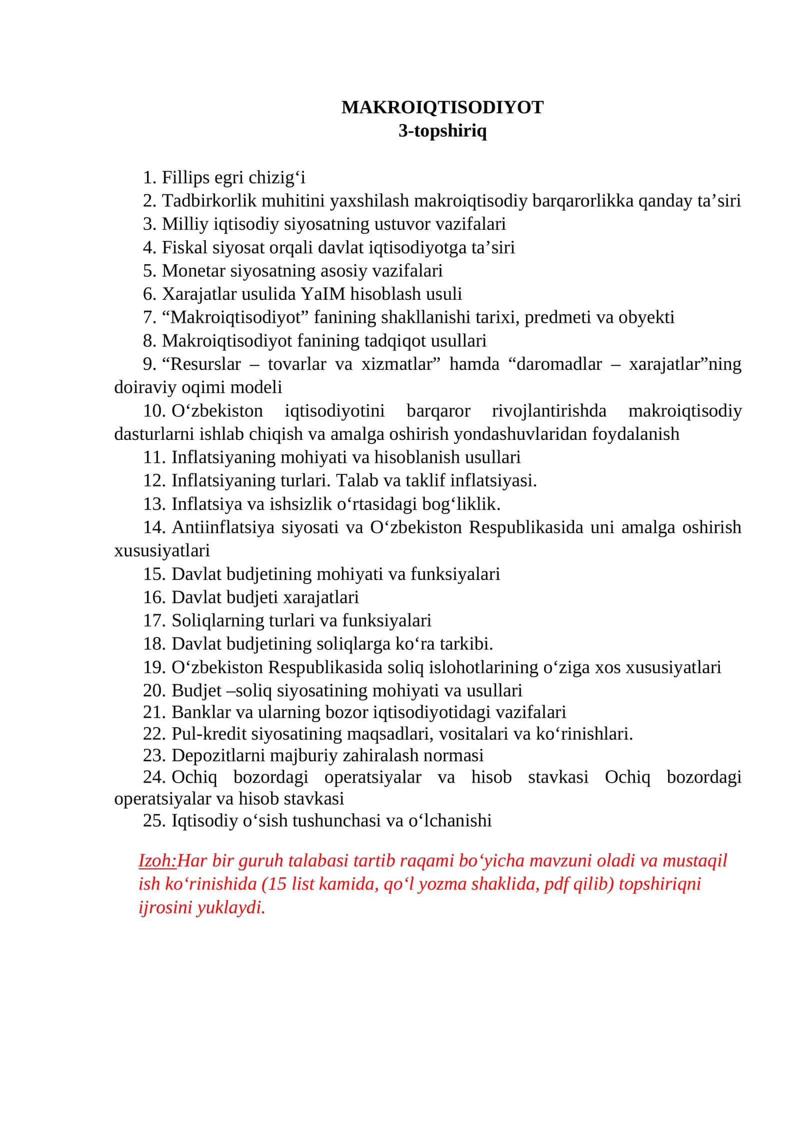 MAKROIQTISODIYOT 1