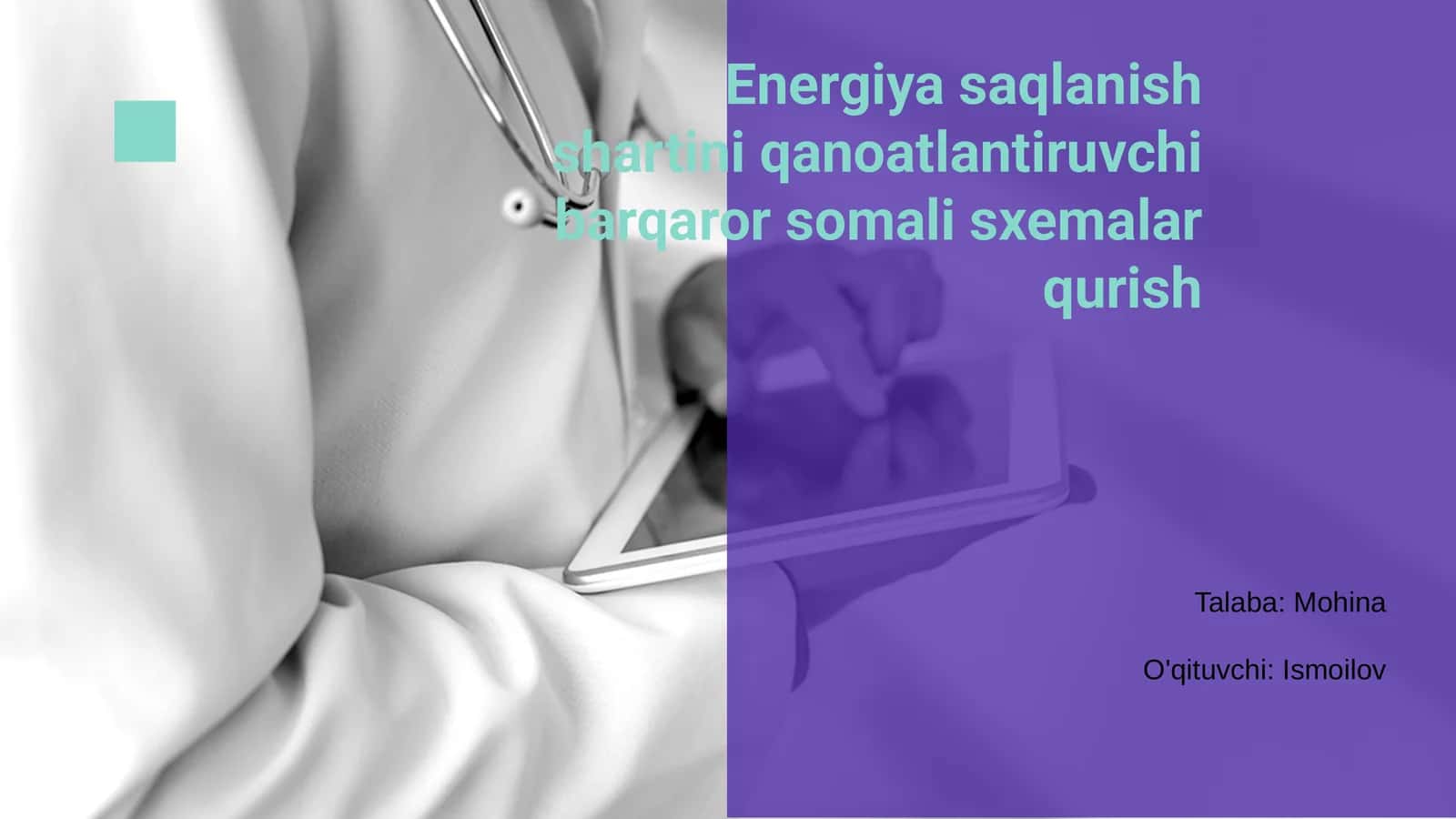 Barqaror somali sxemalar qurish 1