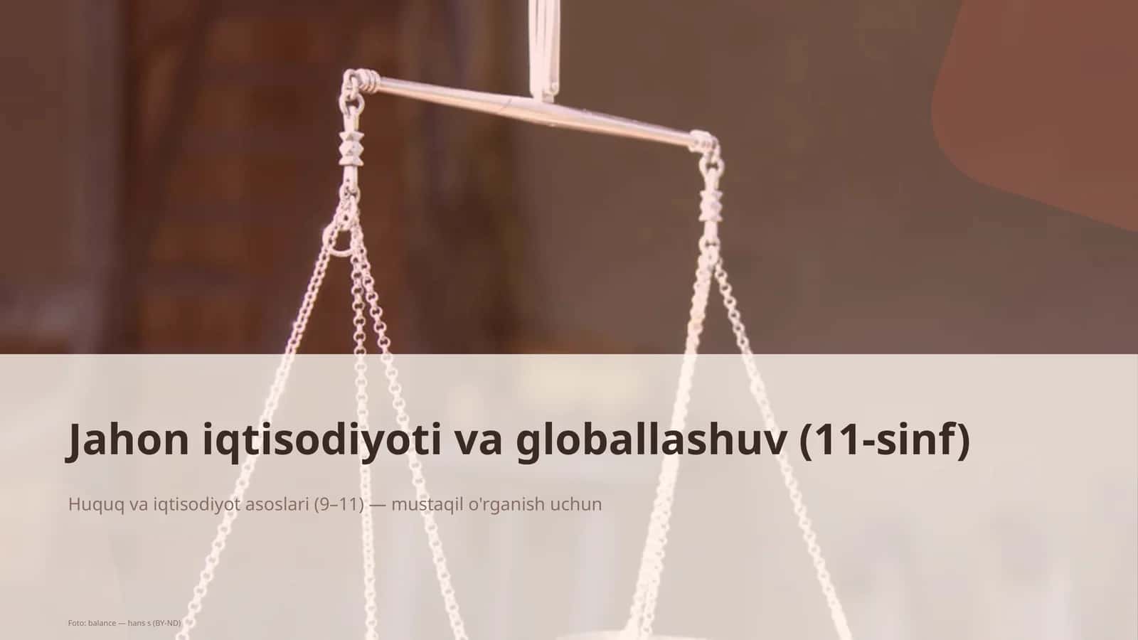 Huquq va iqtisodiyot asoslari (9–11) 1