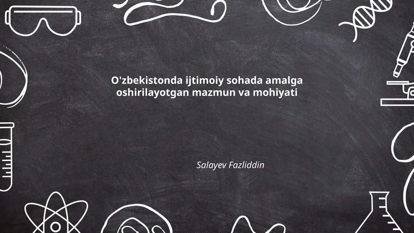 O'zbekistonda ta'lim tizimidagi islohotlar 1