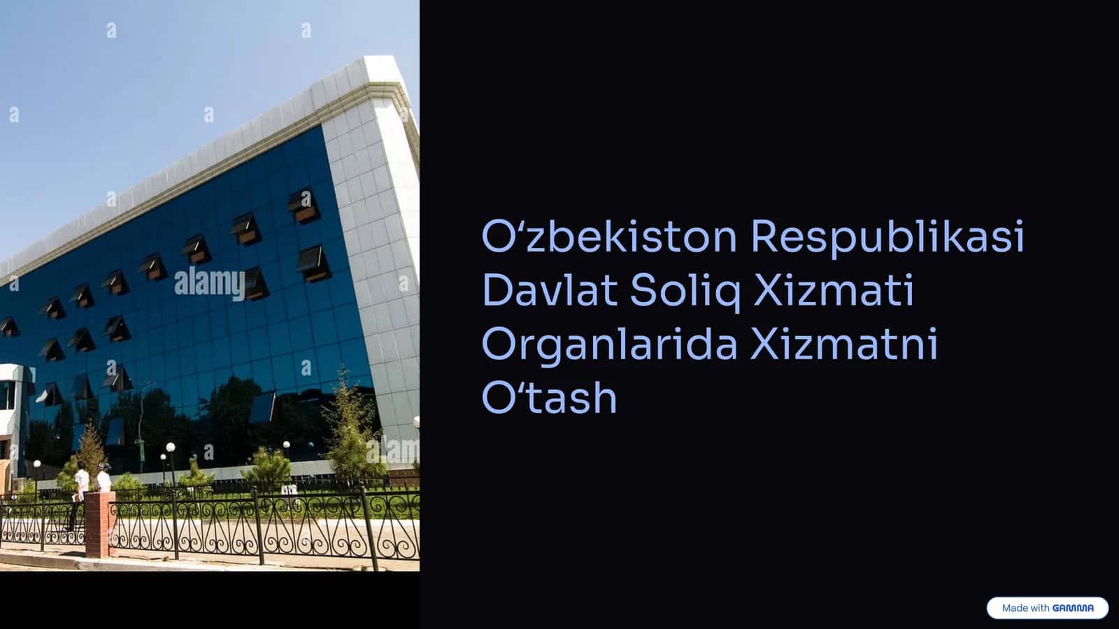 Soliq Xizmati Organlarida Xizmatni Oʻtash 1