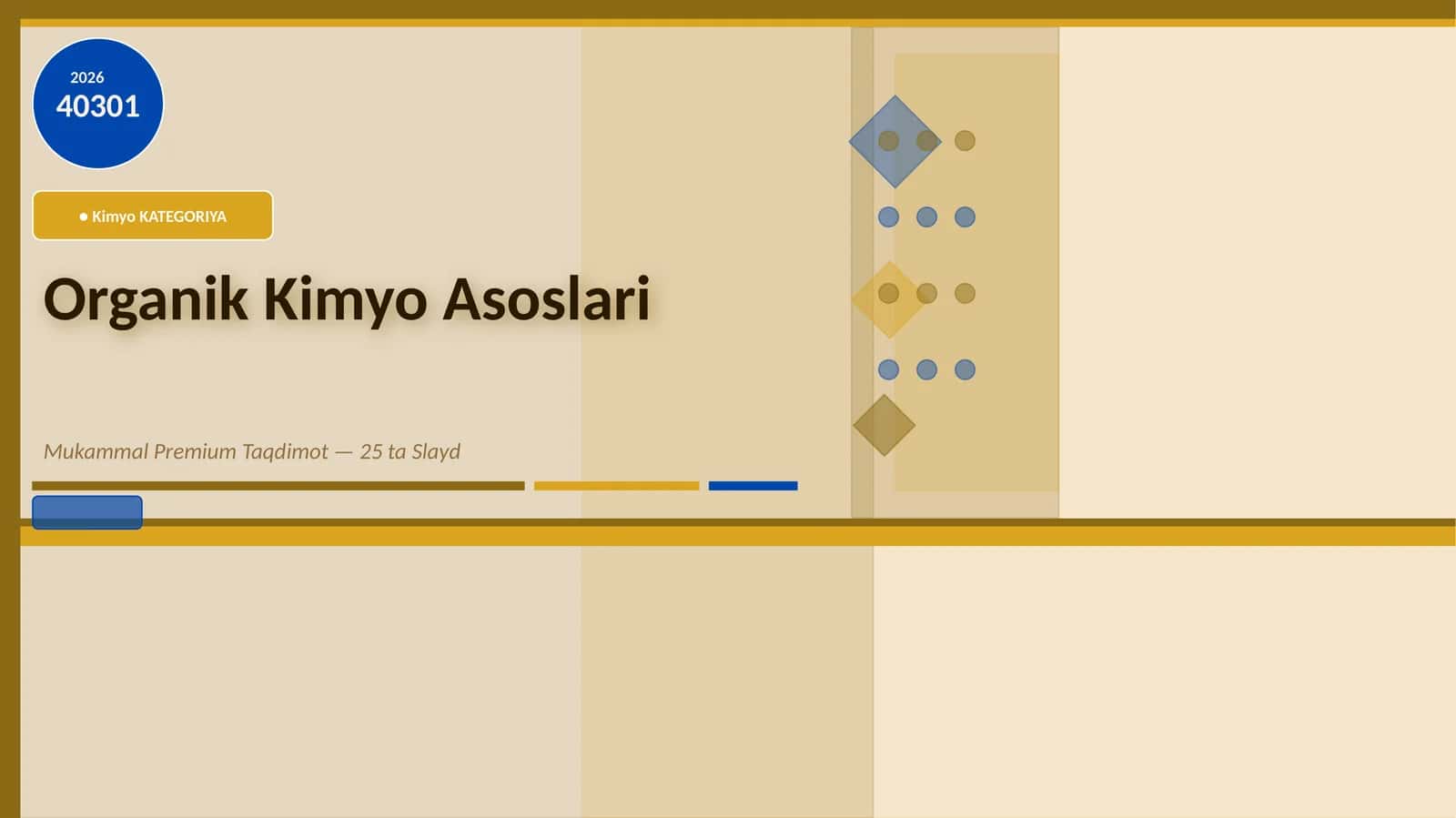 Organik Kimyo Asoslari 1