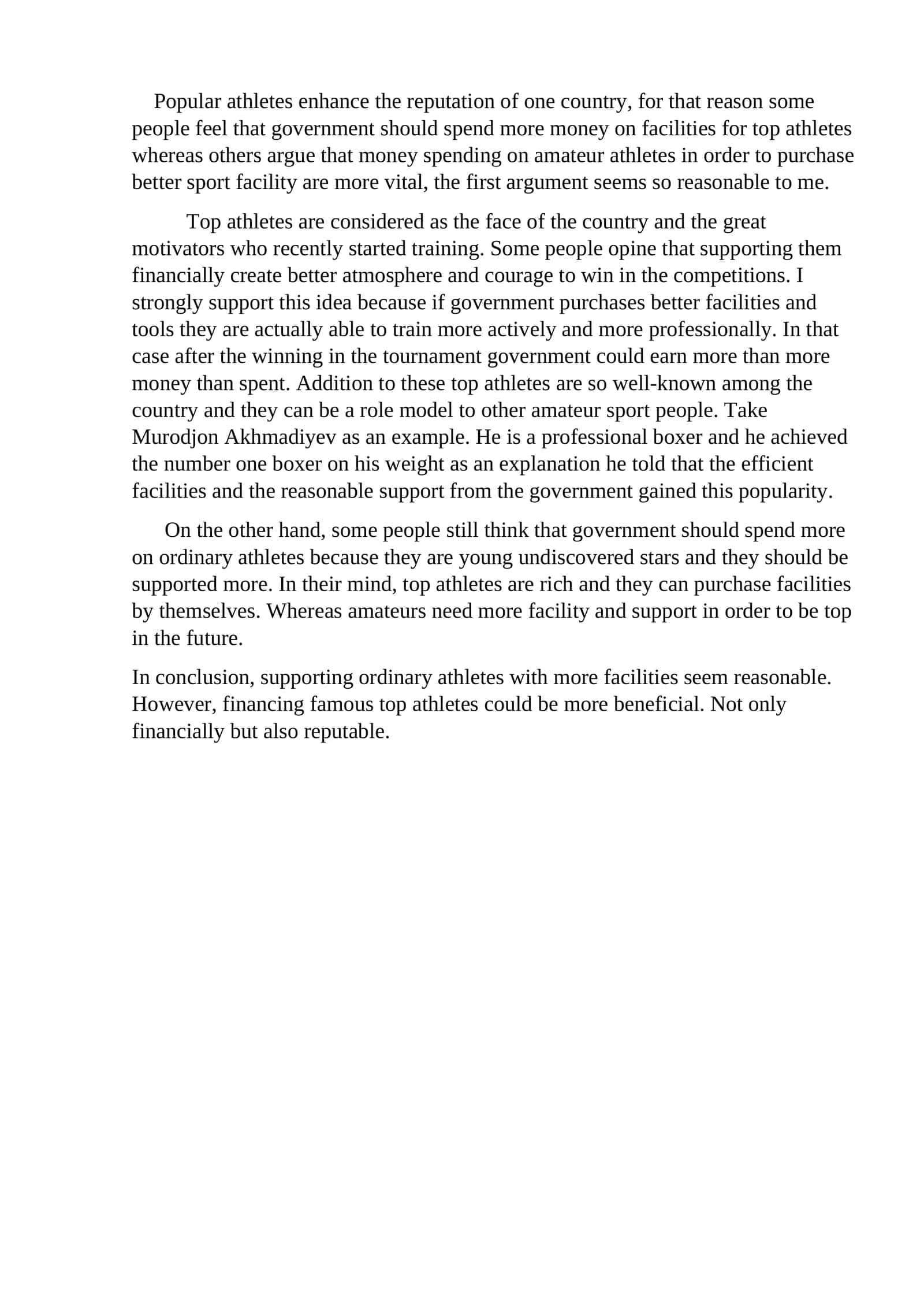 Benefits of Supporting Top Athletes 1