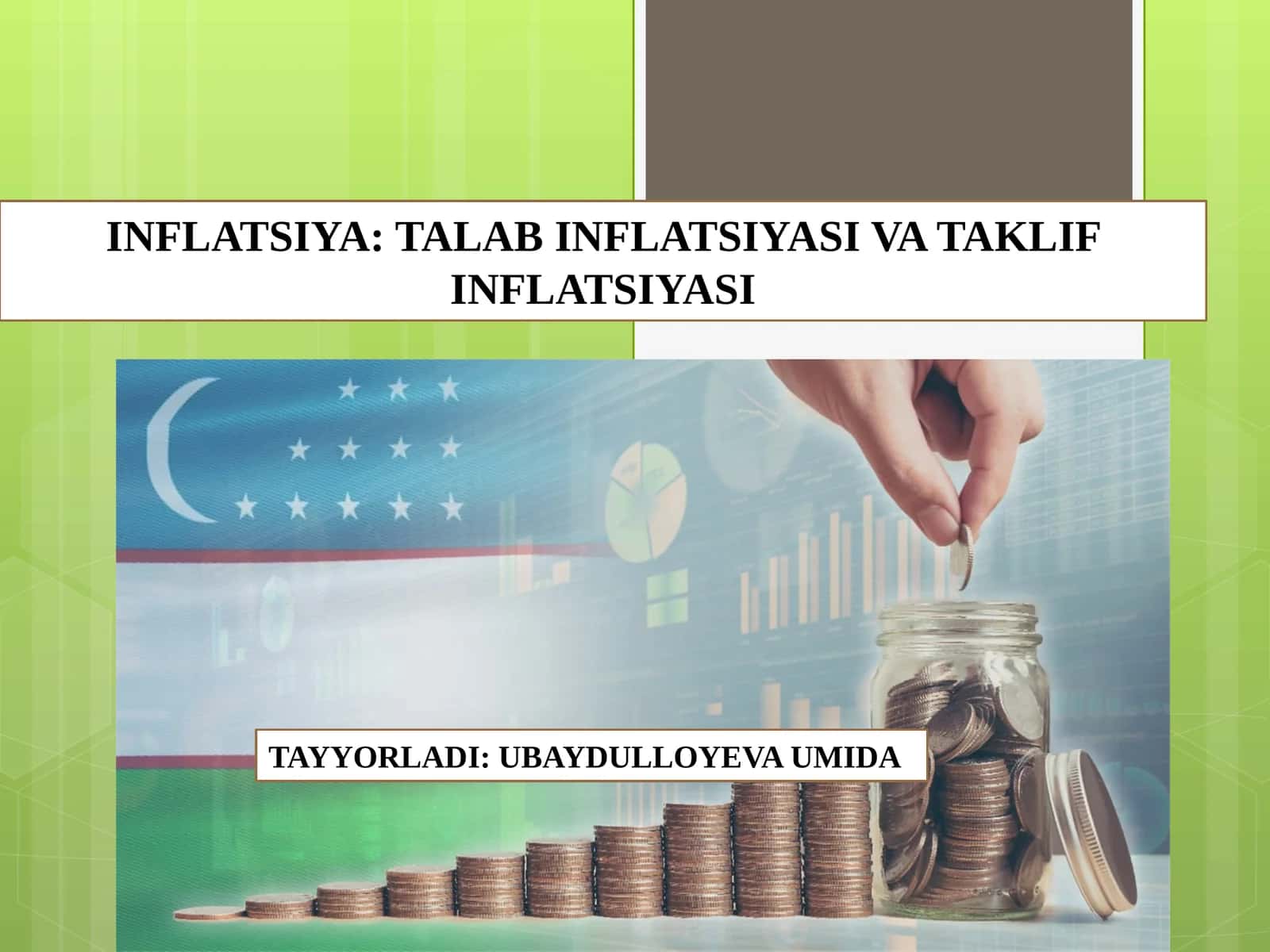 Inflyatsiya va uning Kelib chiqish sabablari 1