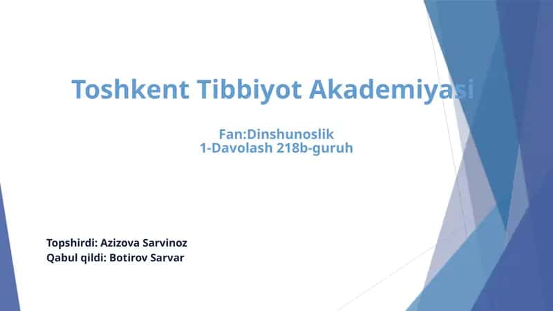 Islomda Inson Huquqlari Himoyasi, Ijtimoiy Tenglik, Adolat va Tolerantlik 1