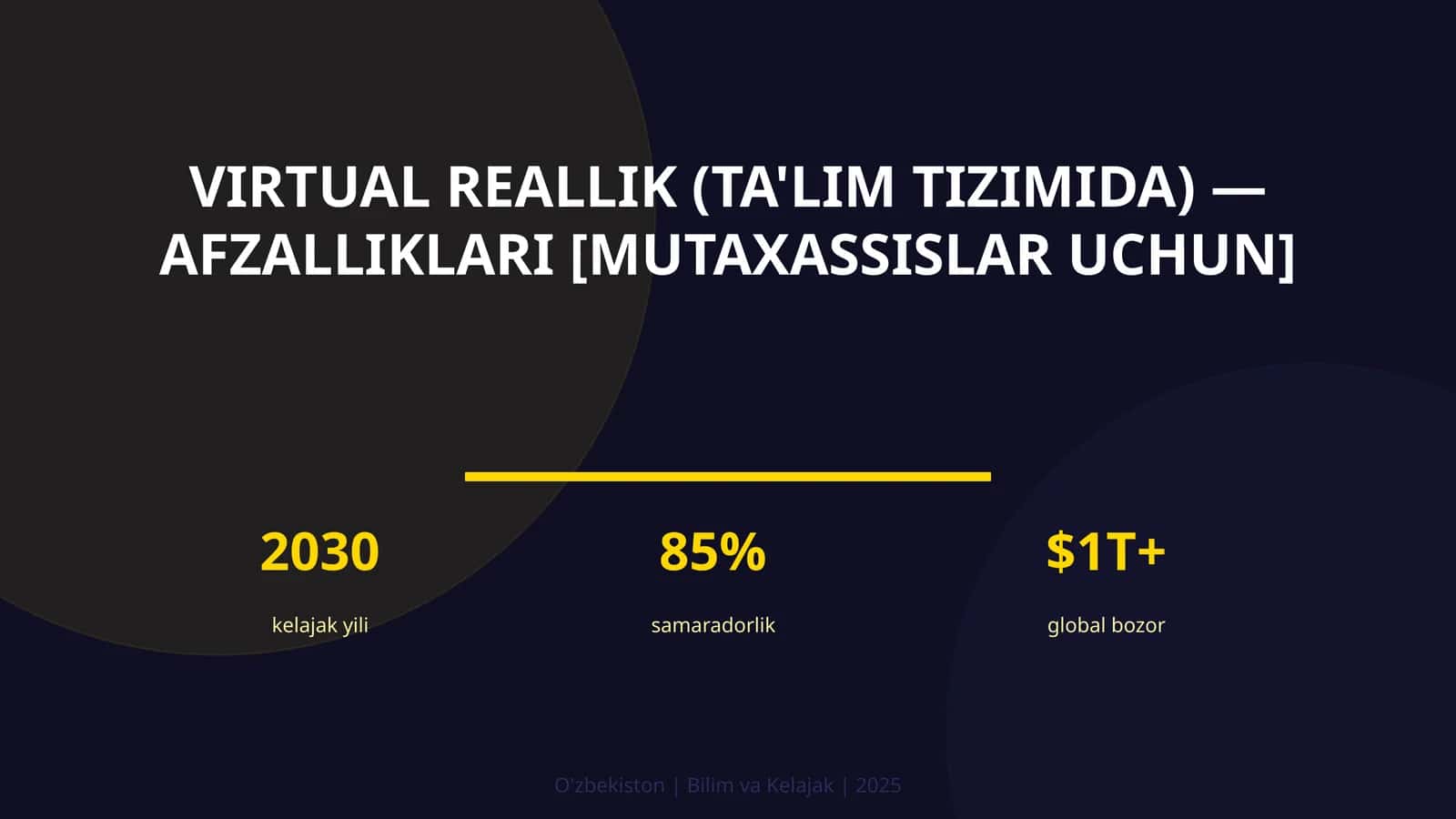 Virtual reallik (ta'lim tizimida) — afzalliklari [mutaxassislar uchun] 1