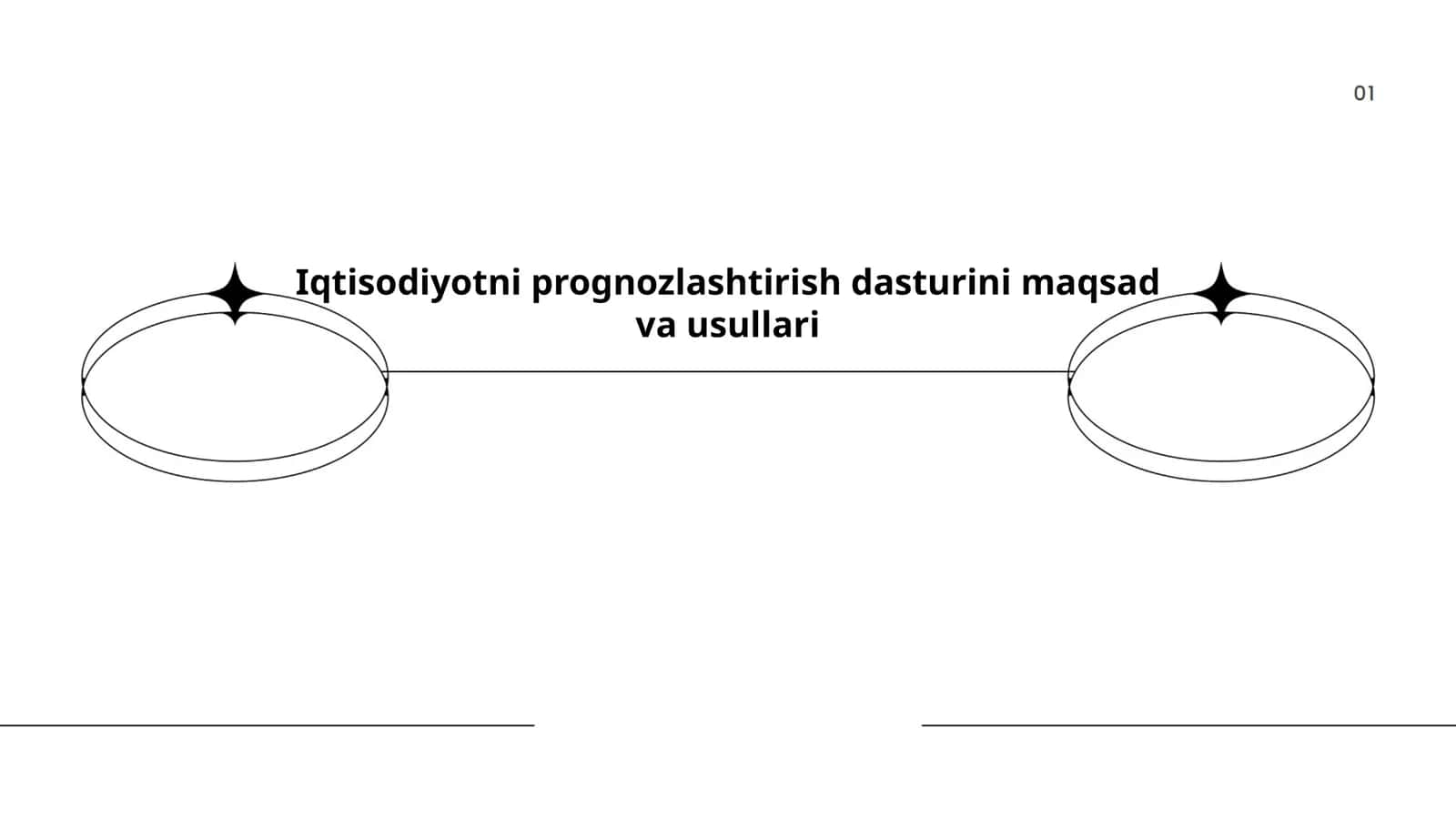 Iqtisodiyotni prognozlashtirish dasturini maqsad va usullari 1