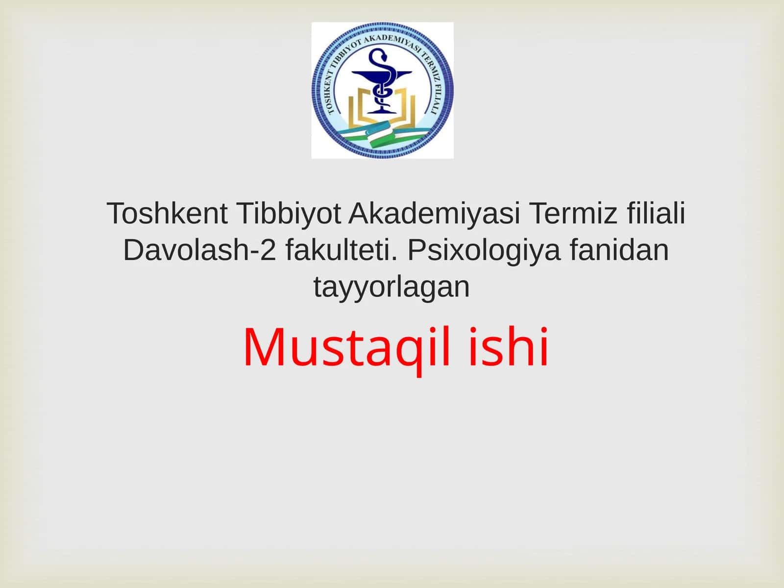 Salomatlik psixologiyasi 1