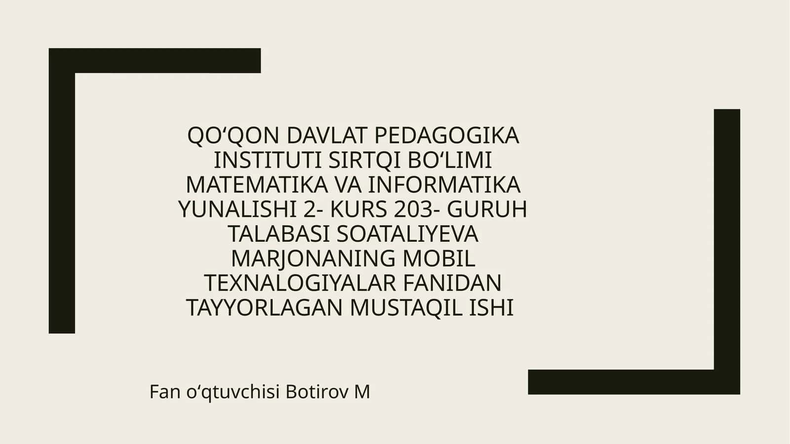 GoodBarber dasturida mobil ilova yaratish 1