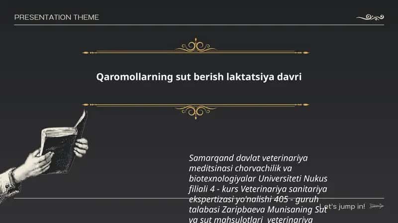 Qaromollarning sut berish laktatsiya davri 1