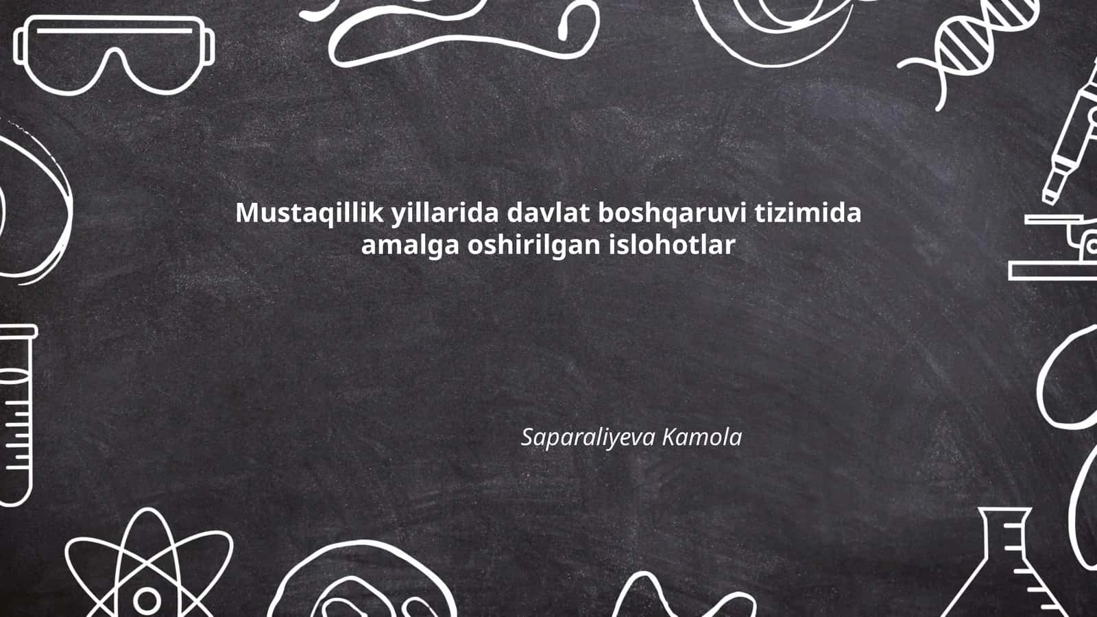 Konstitutsion islohotlar 1