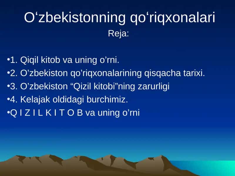 Qizil Kitob 1