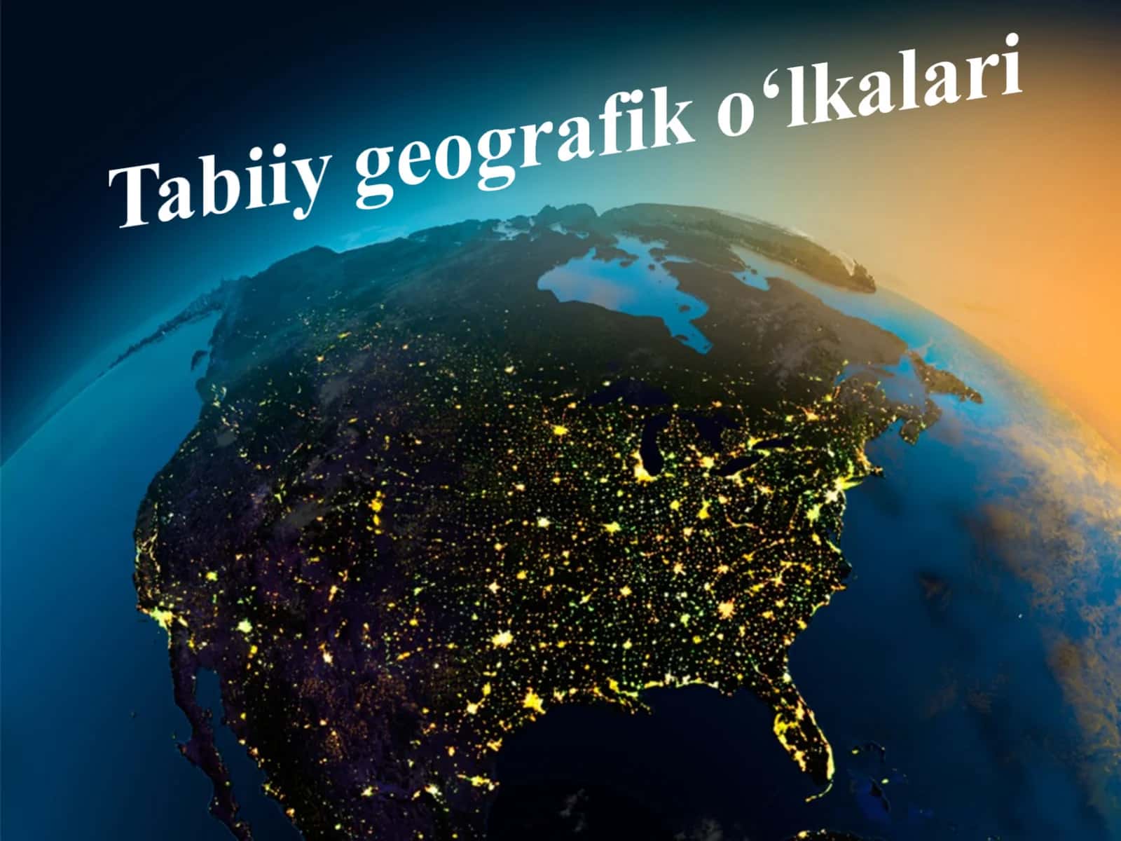 Shimoliy Afrika tabiiy sharoiti 1