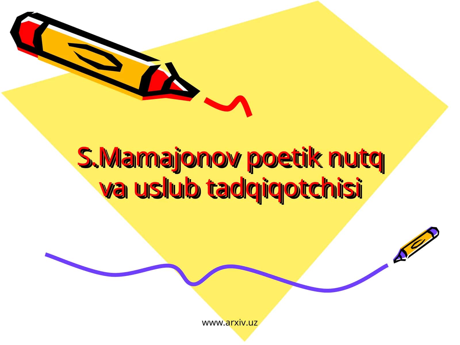 S.Mamajonov poetik nutq va uslub tadqiqotchisi 1