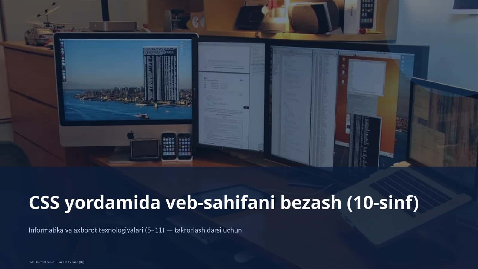 Informatika va axborot texnologiyalari (5–11) — takrorlash darsi uchun 1