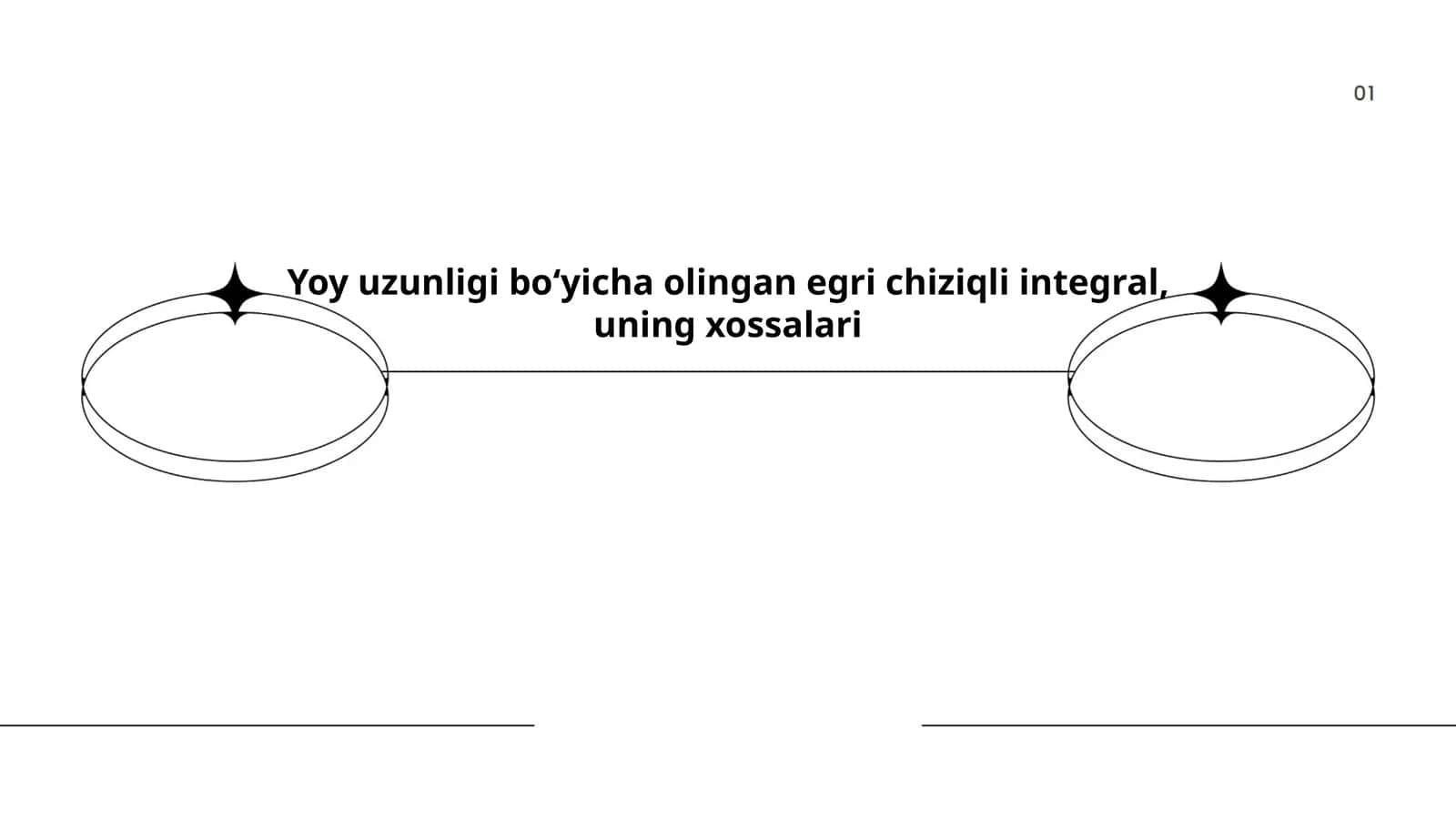 Yoy uzunligi boʻyicha olingan egri chiziqli integral, uning xossalari 1