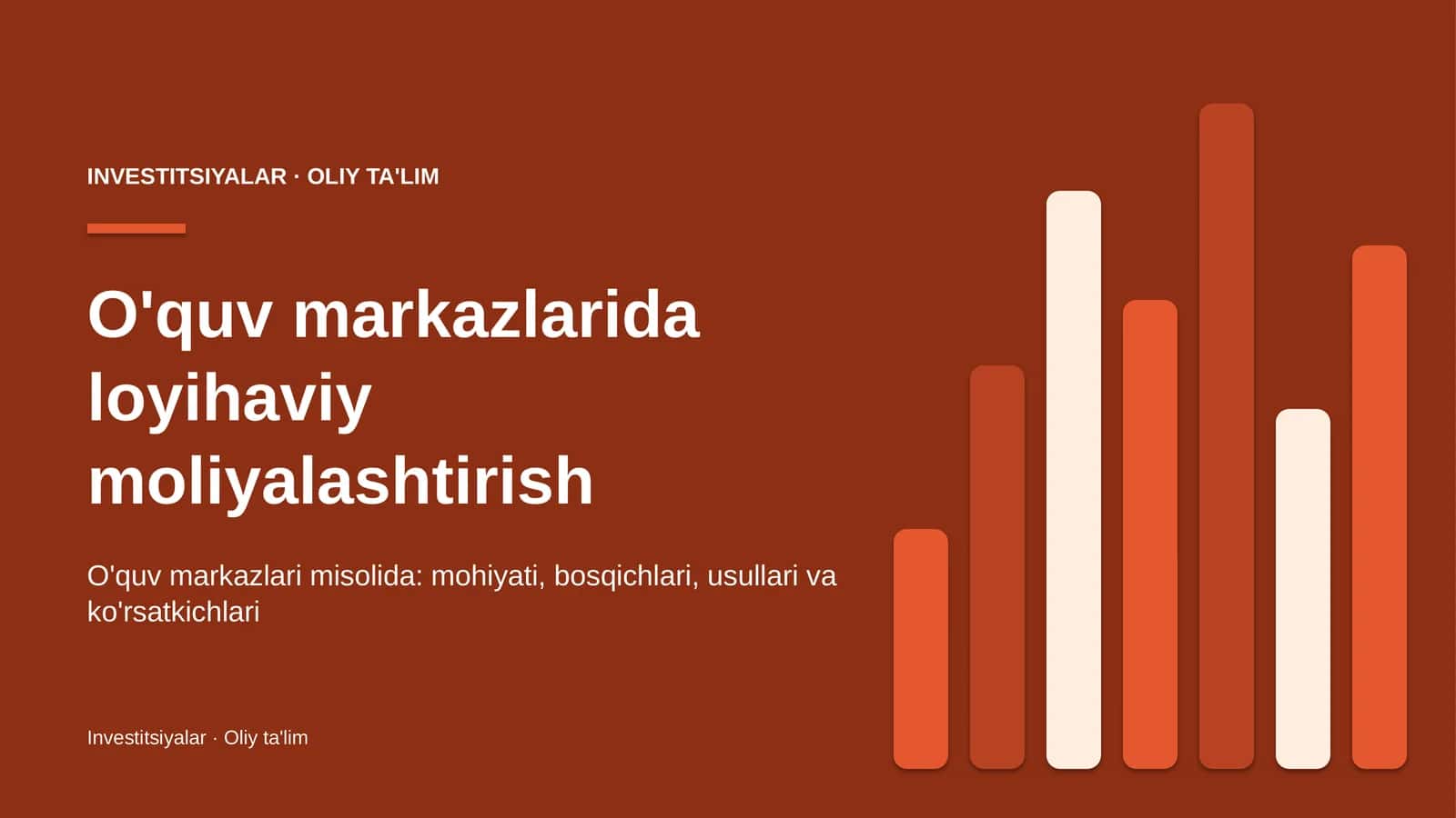 o'quv markazlarida loyihaviy moliyalashtirish 5709 1