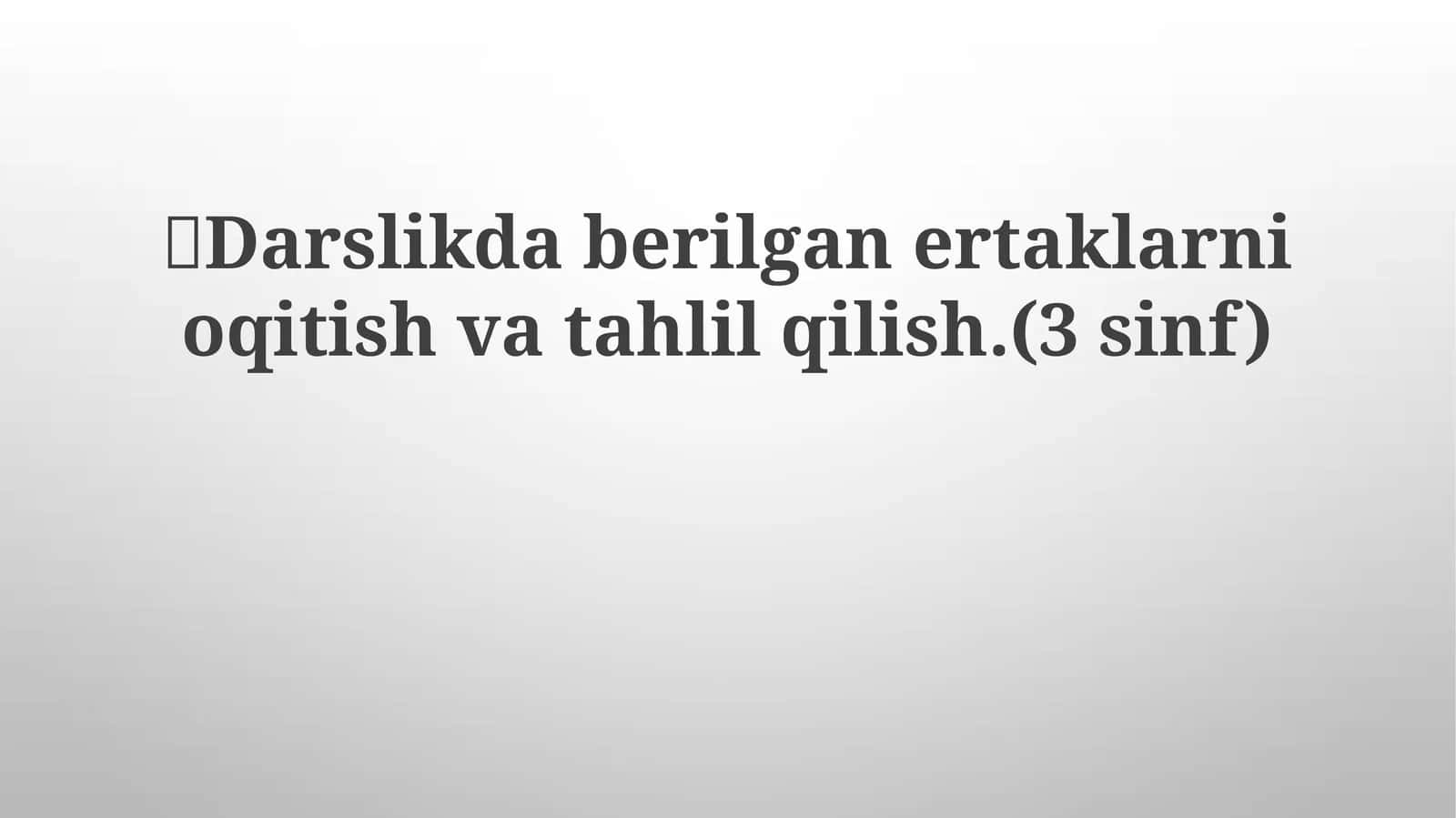 Ertaklarni Hayotga Keltirish: Qiziqarli Mashqlar va Strategiyalar 1