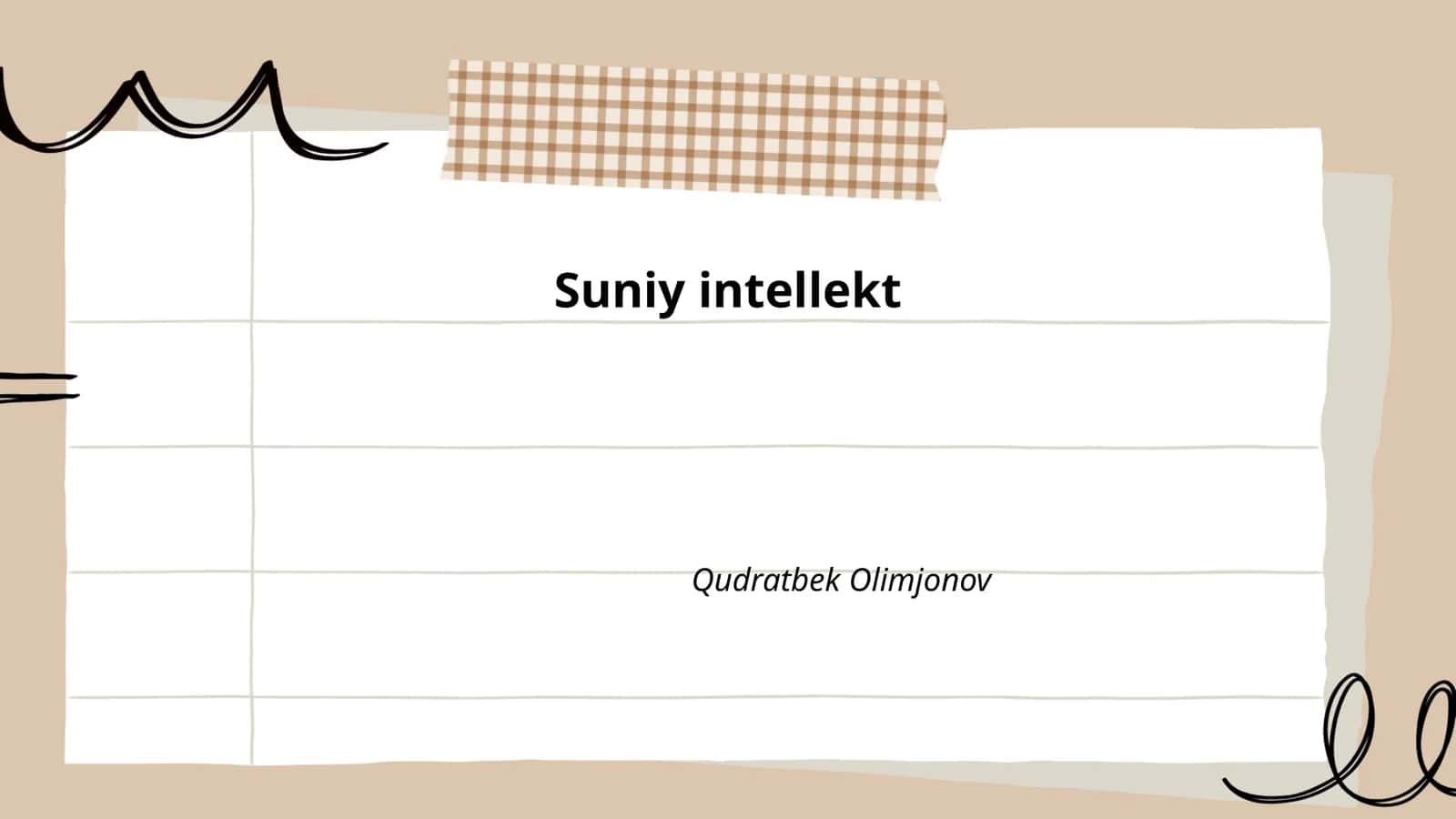 Suniy intellekt 1