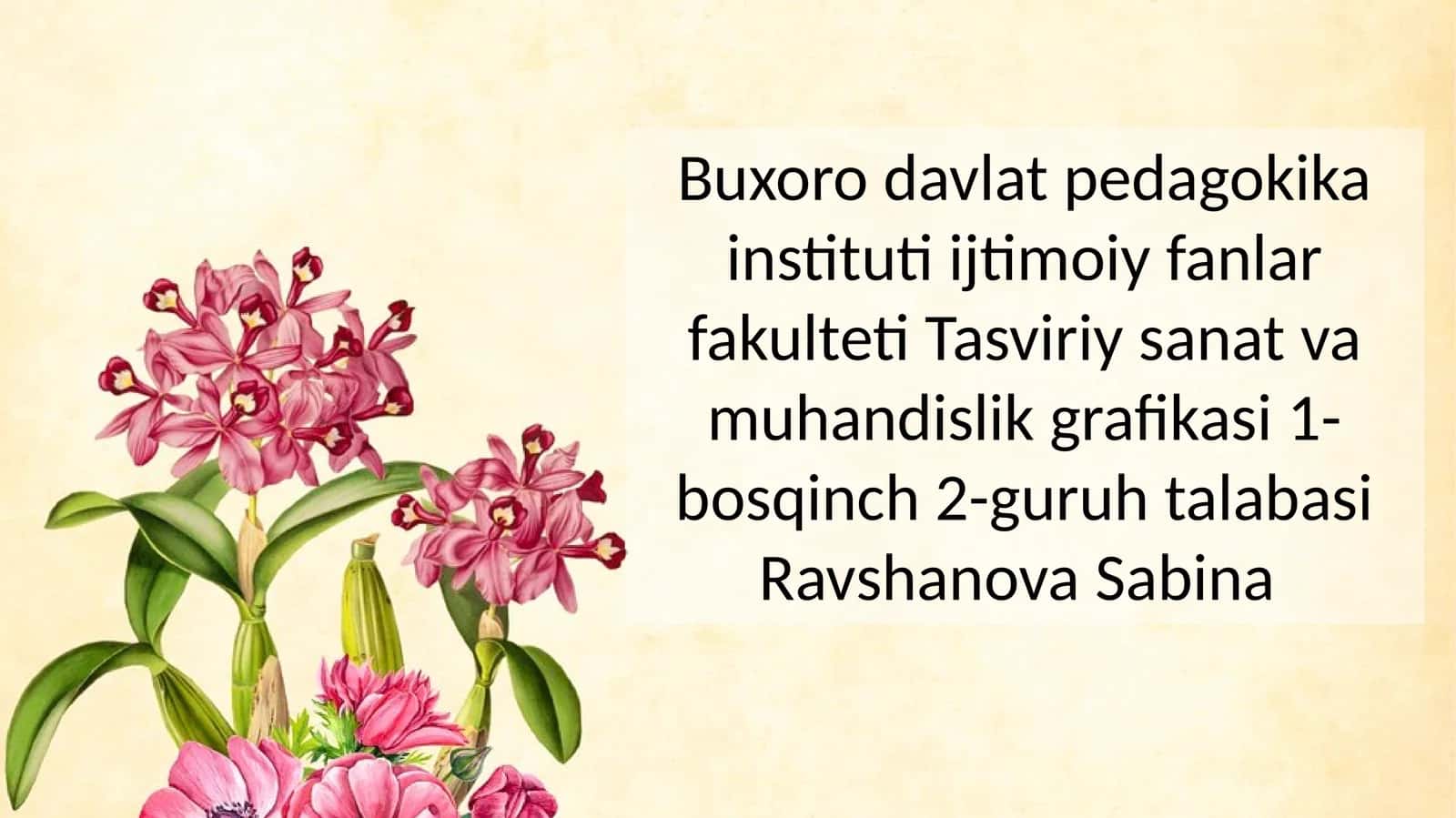 Ong tushunchasi. Ong shakllari 1