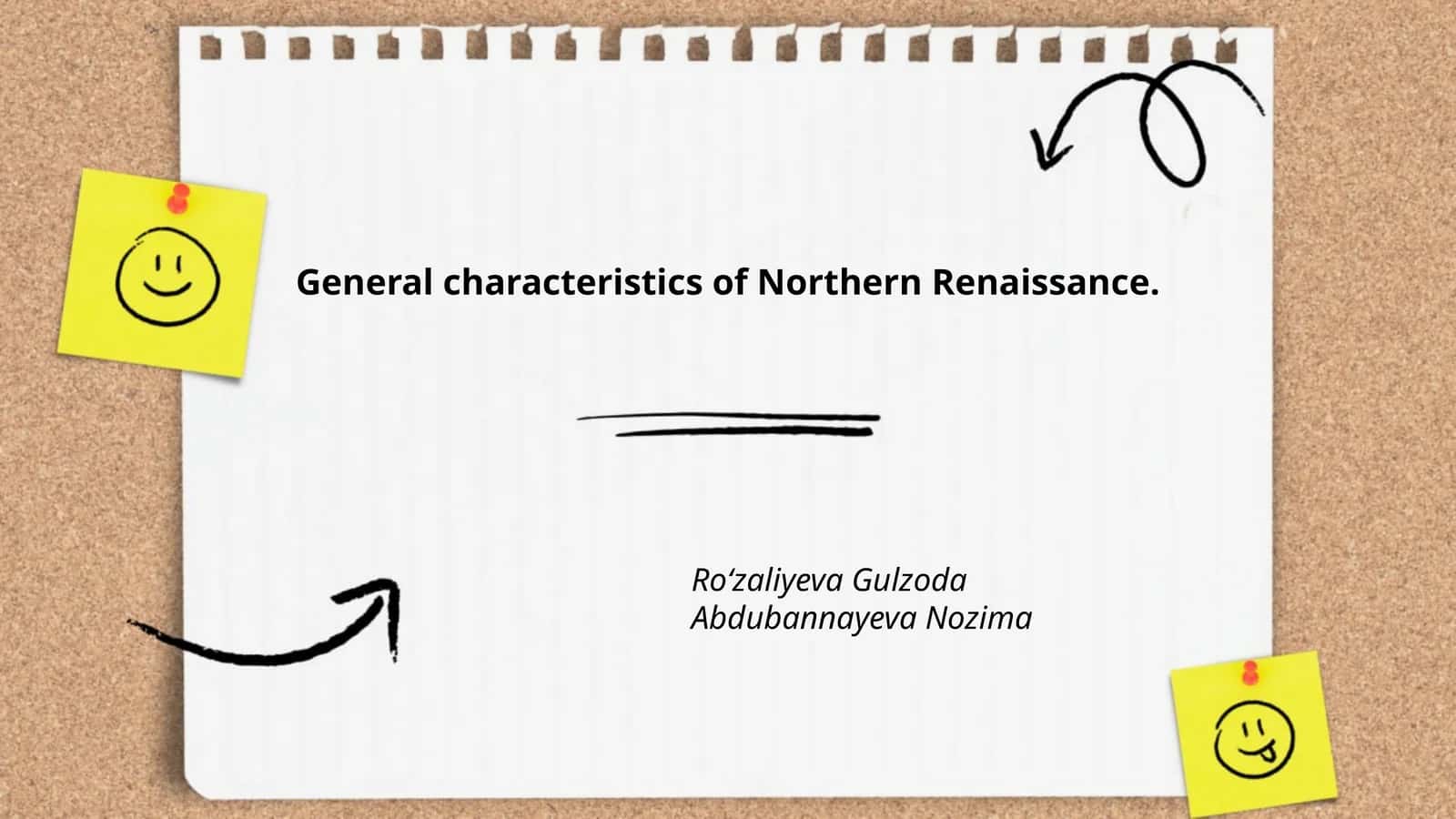 General characteristics of Northern Renaissance 1