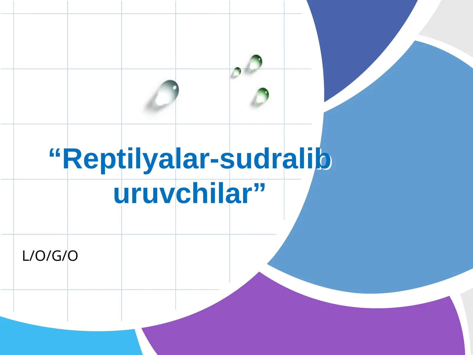 Reptilyalar-sudraliburuvchilar 1